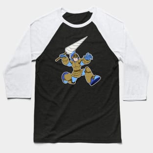 SIR MEGA MAN Baseball T-Shirt